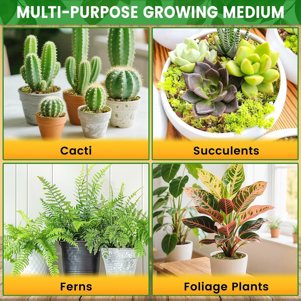 4 QT Orchid Potting Mix for Repotting- Include Moss, Pine Bark, Perlite and Coco