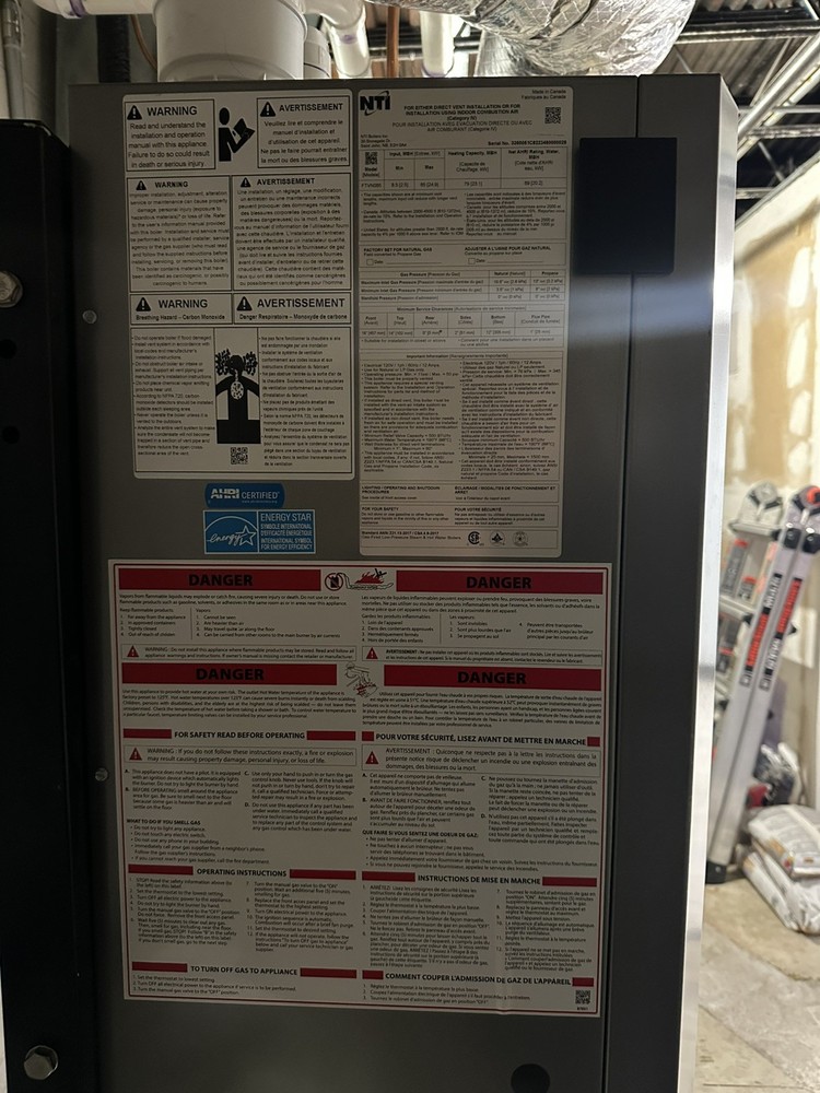 NTI Residential Condensing Gas Boiler
