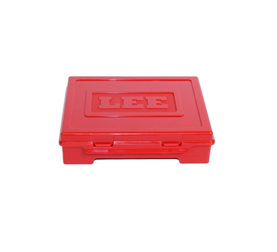 Lee Precision Red 4 Die Storage Case NEW! # 90422
