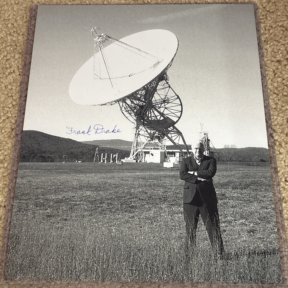 Frank Drake Signed Photo