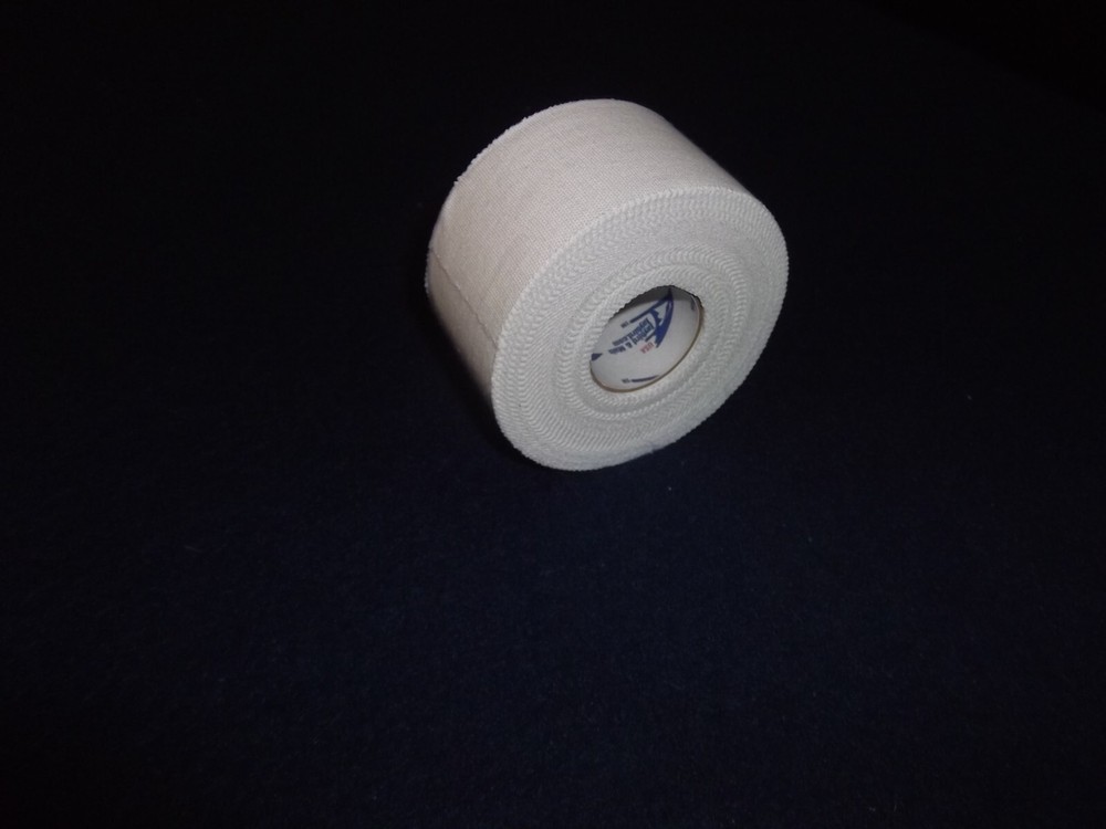 WHITE TAPE  1  ROLL  1.5"x30yds.   * FIRST QUALITY *