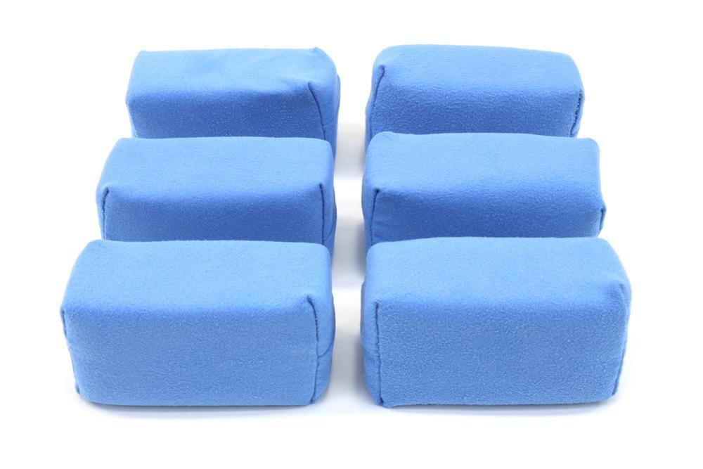 12 PACK Microfiber Suede Coating Applicator 3.5" x 2.5" x 1.5"