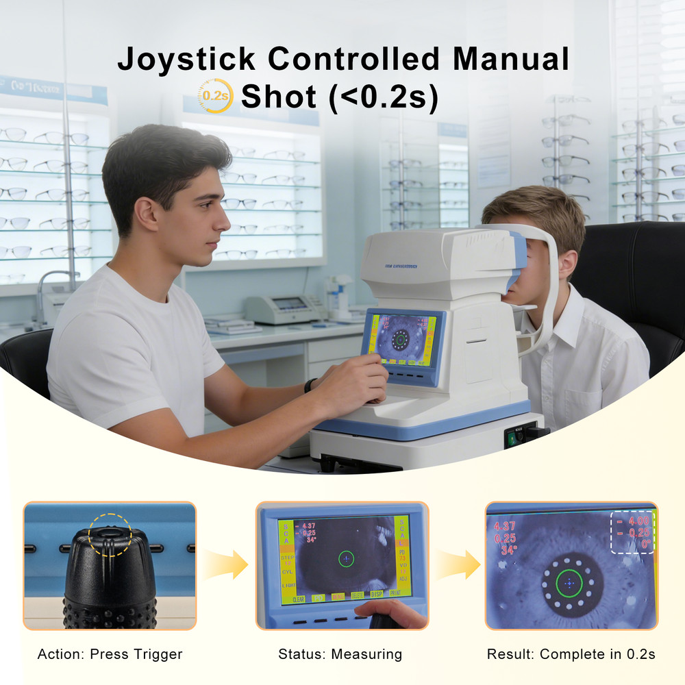 Optical Equipment Auto Refractometer SJR-9900A Auto Refractor Optical Instrument
