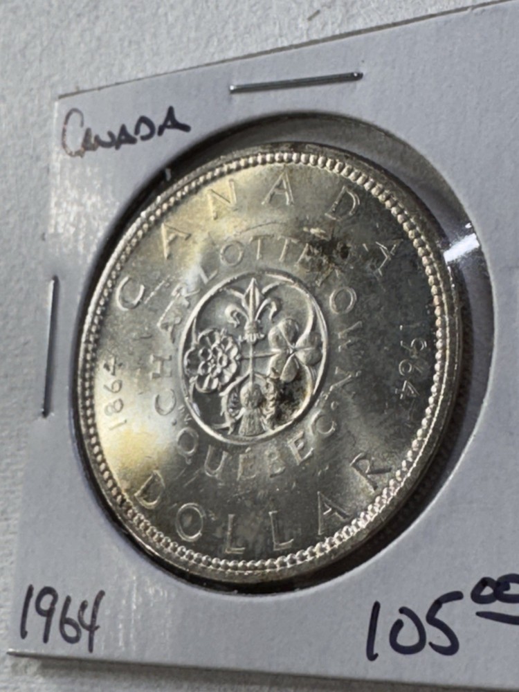 1964 Canada $1 Silver Coin