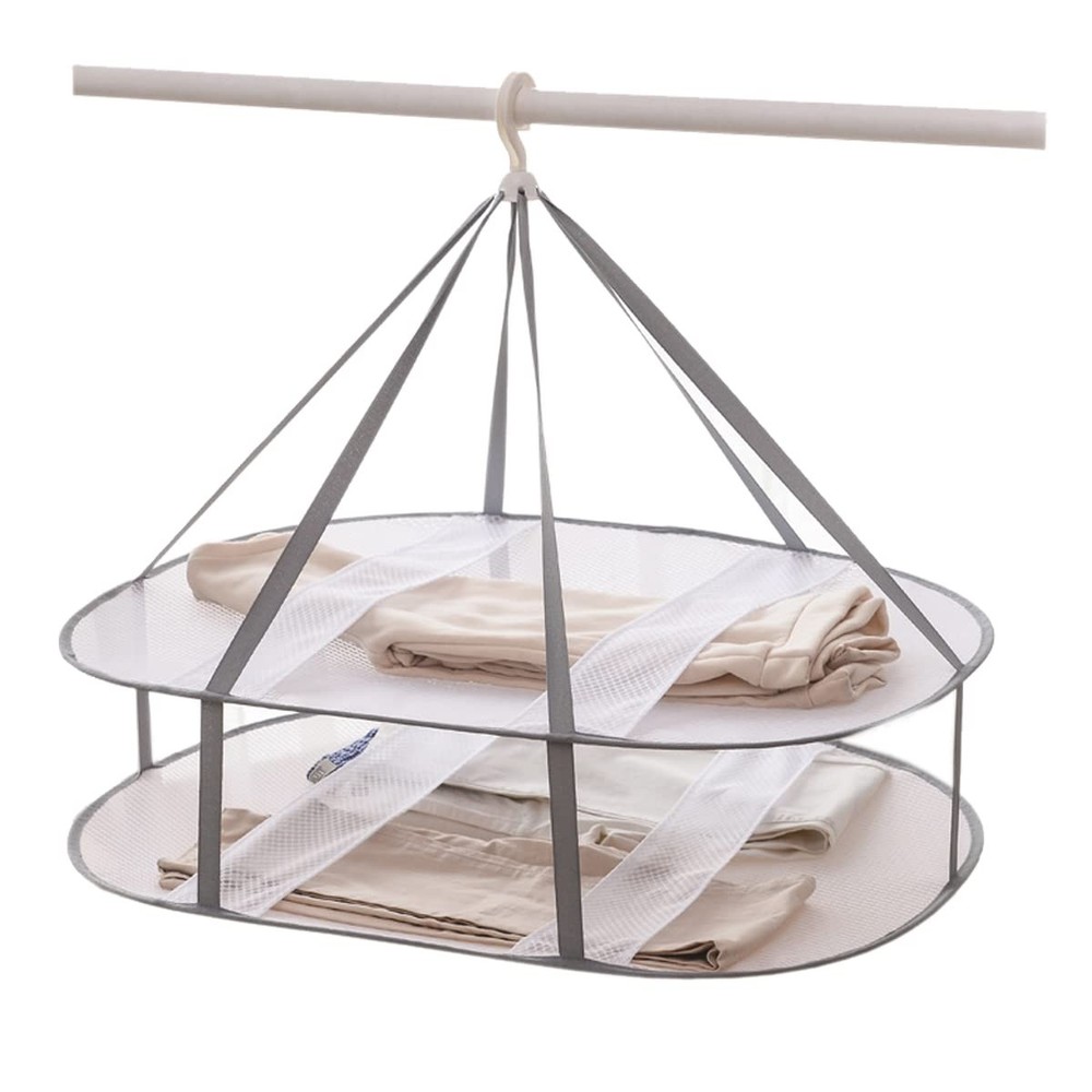 Large Folding Laundry Drying Rack, Clothes Drying Rack, Portable Sweater Dryi...