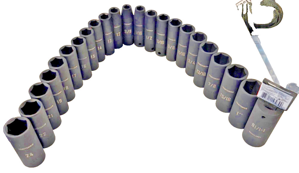 Craftsman 1/2 Drive Deep Impact Sockets
