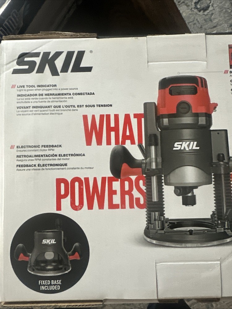 14 Amp Dual-Base Router with Soft Start & Electronic Feedback Technology