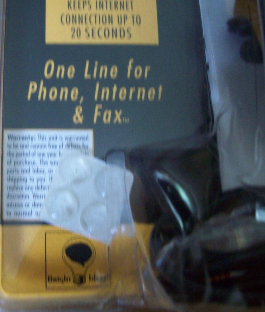OLD TECH! Catch-A-Call 1-LINE PHONE INTERNET FAX Computer/Browser Compatible NIP