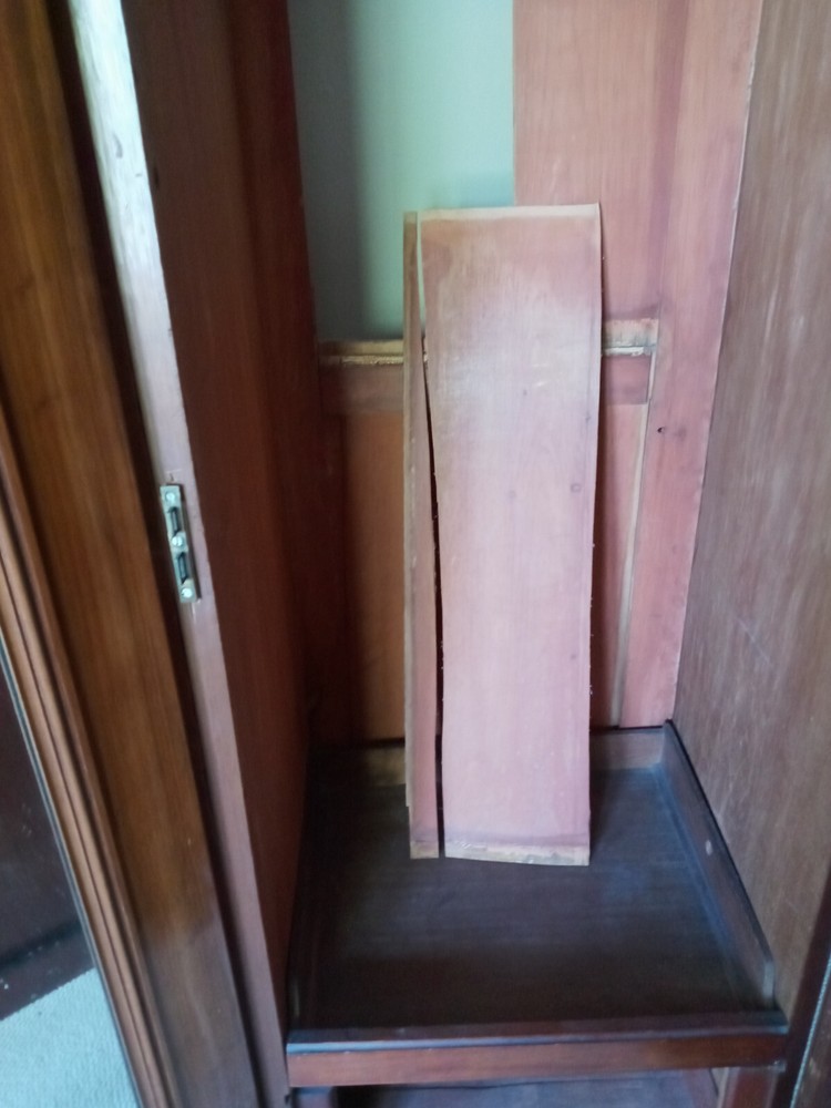 Victorian mirrored door mans wardrobe