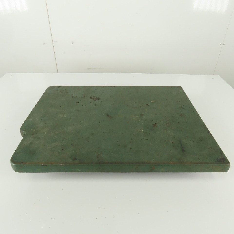 J.T. Towsley 21-1/2" x 17" Antique Steel Band Saw Deck 36"