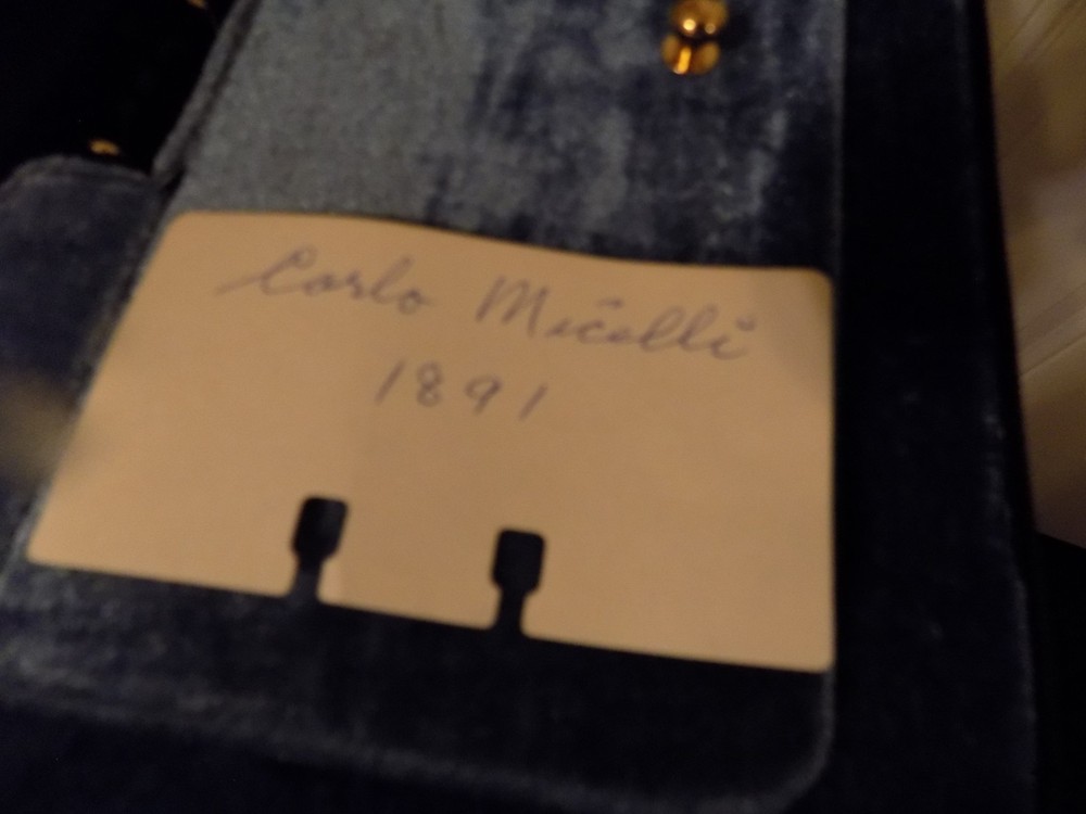 CARLOS MICELLI 4/4 VIOLIN 1891 REMAKE, WITH CASE & BOW, NICE