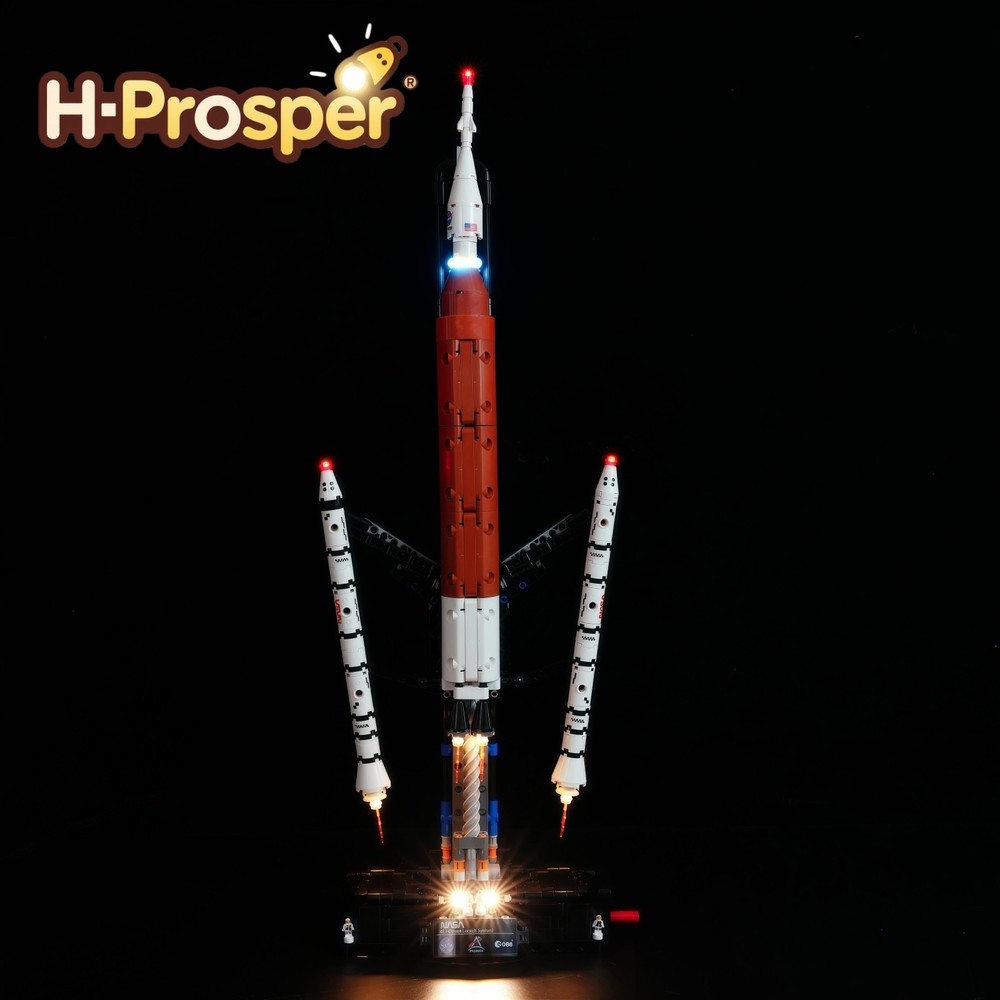 LED Light Set For LEGO 42221 Space Launch System Rocket DIY Lamp