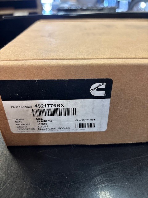 Cummins ECM Electronic Control Module 4921776RX
