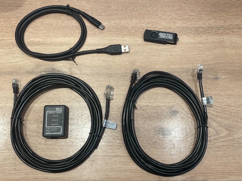 Pylontech Battery Diagnostic cable , US2000 US3000 US5000, Battery View SERVTEC