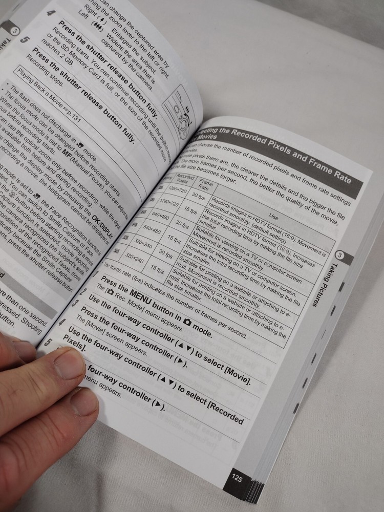 Pentax Optio P80 Operating Manual / Users Guide English