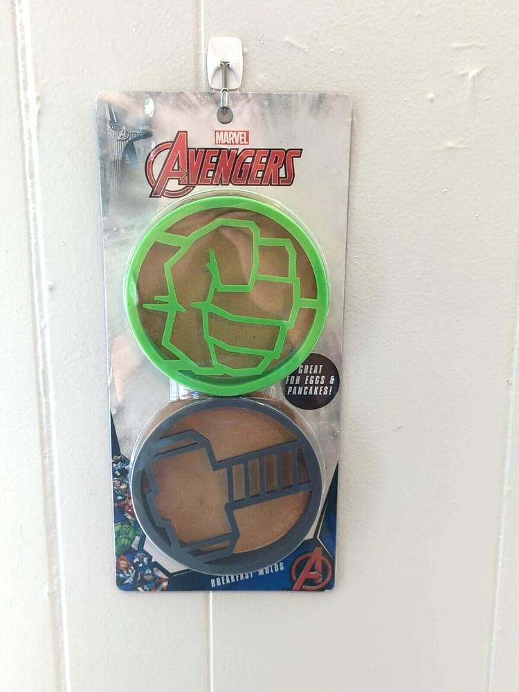 Marvel Avengers Two Silicone Breakfast Molds