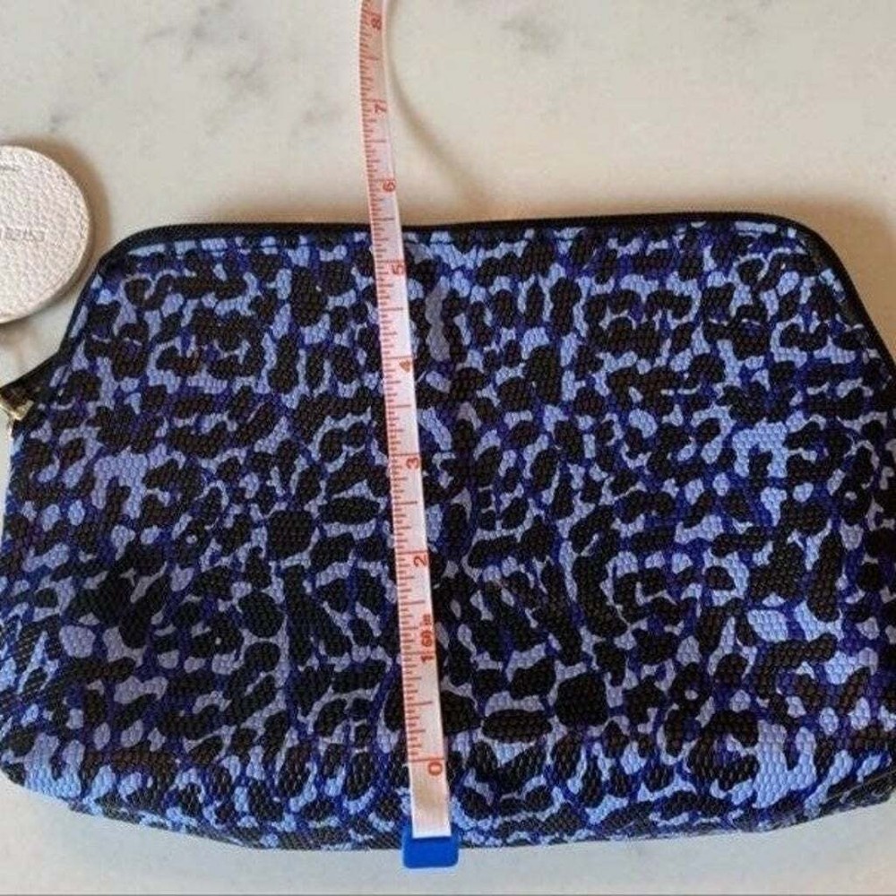 Estee Lauder Blue Makeup Cosmetic Bag