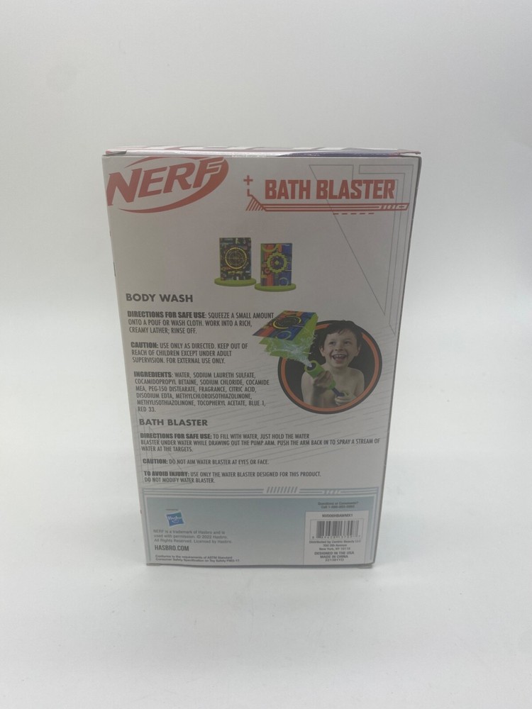 Nerf Bath Blaster Body Wash - New