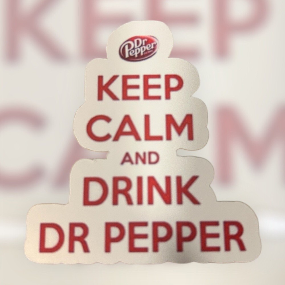 Dr Pepper Sticker