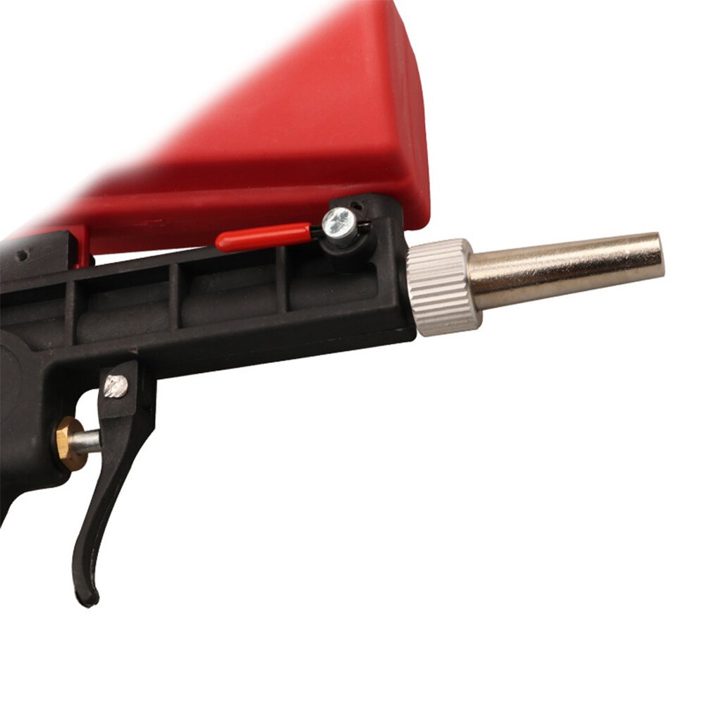 Gravity Feed Pneumatic Sandblasting Gun Handheld Sand Blaster Spray Remove Tool