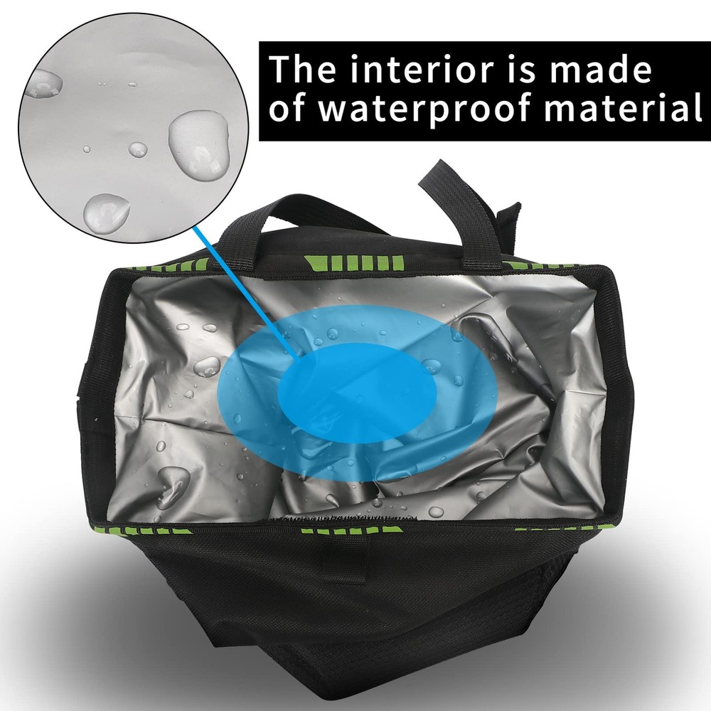 Hanging Car Trash Can Waterproof Leakproof Garbage Bag