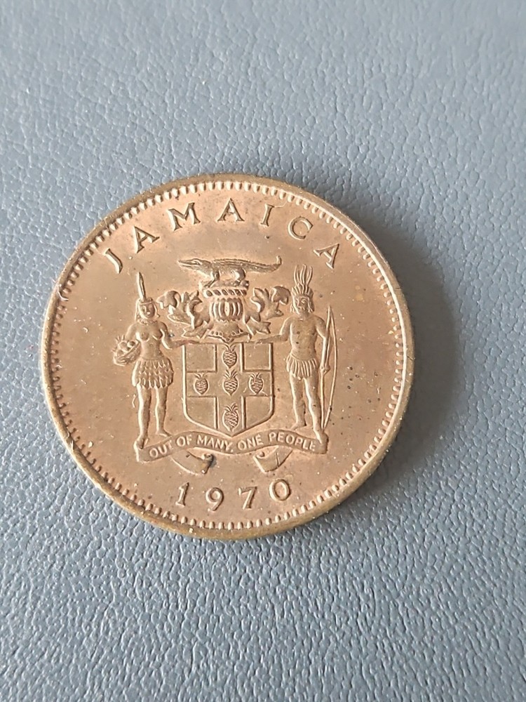 Jamaica One Cent Coin 1970