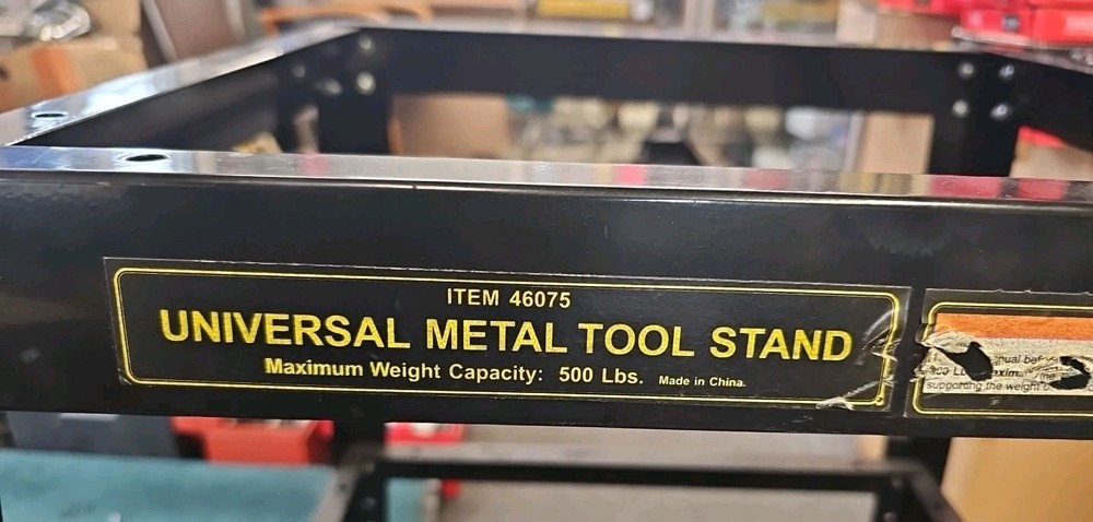 Universal Tool Stand. Item 46075