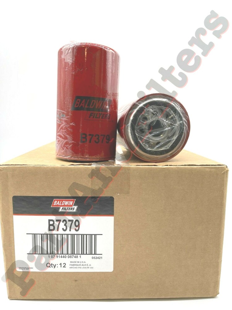 Baldwin B7379 Lube Spin-On Filter (Pack of 12)