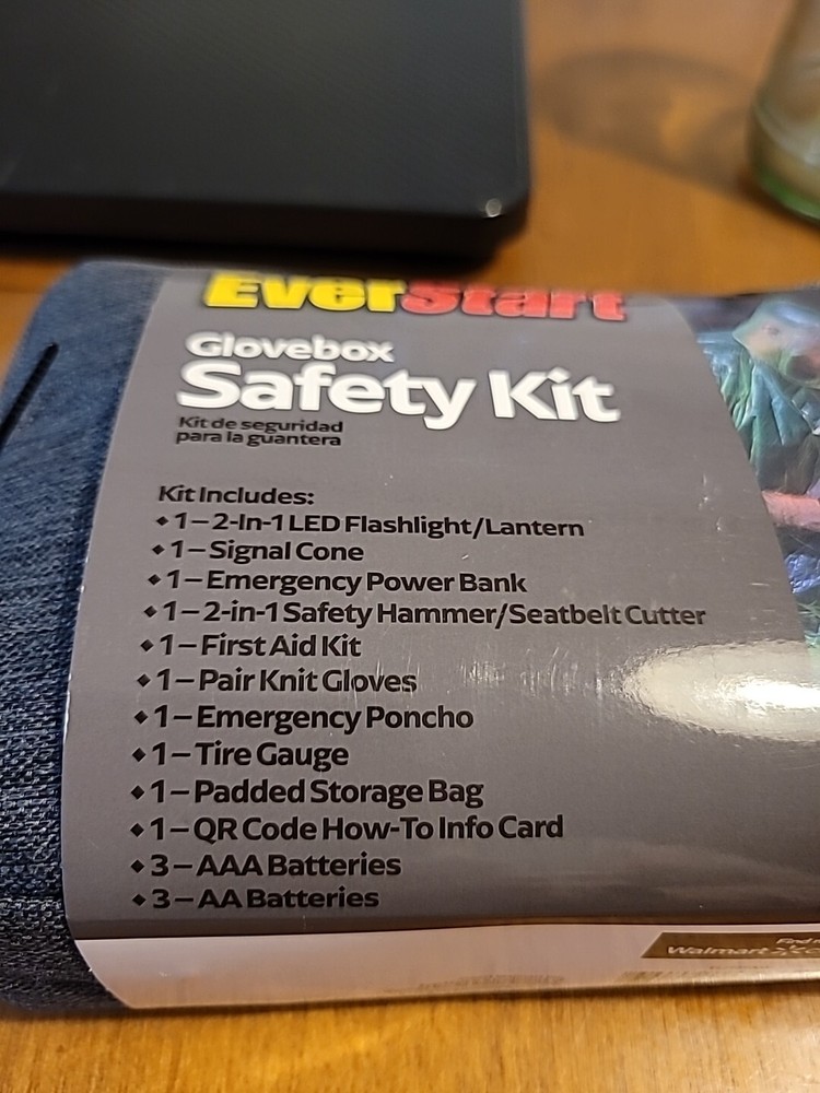 EverStart Roadside Safety Kit Multi Functional Roadside Emergency Kit