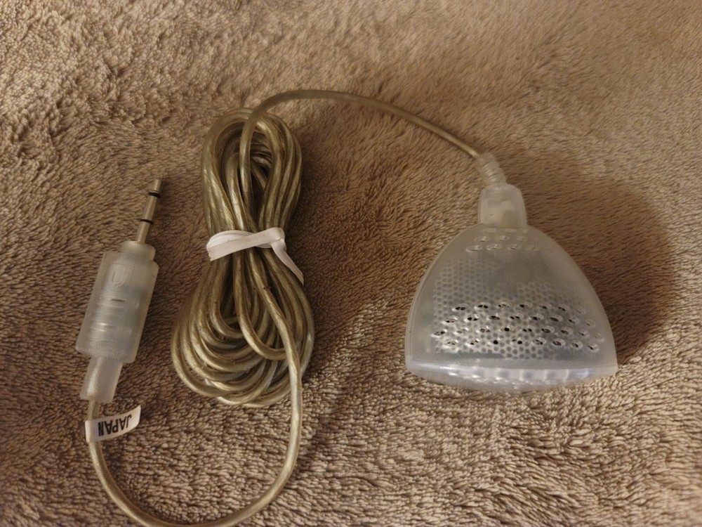 Genuine Apple Mac Plaintalk Microphone Clear 590-0736
