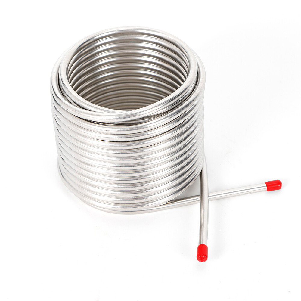 50' Wort Chiller Cooling Coil Pipe Stainless Steel Brewing Beer Immersion Home