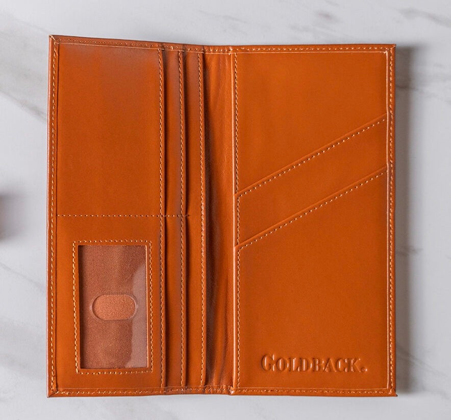 Goldback Brown "Outpost" Leather Wallet