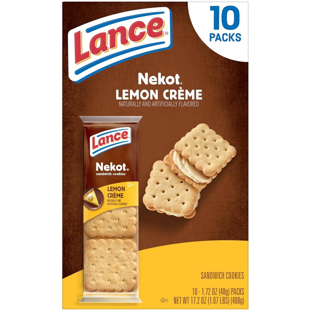 Lemon Creme Cookies Lance Snack Packs