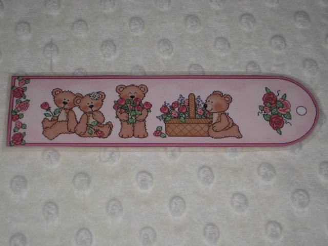PRIMITIVE BEARS SUMMER LAMINATED BOOKMARK PINK