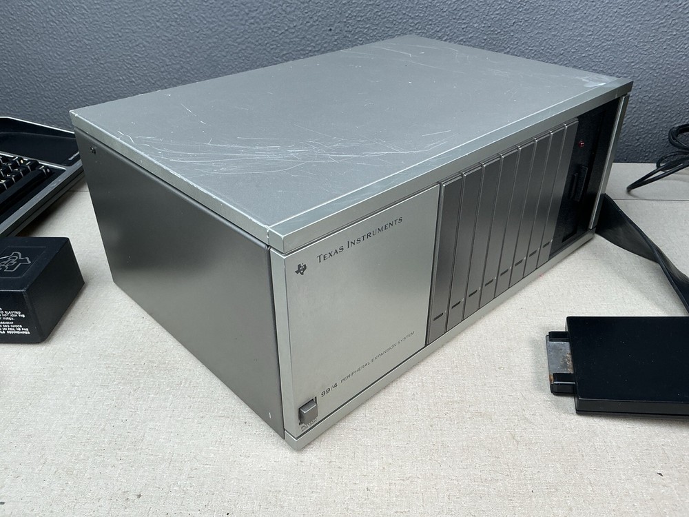 Texas Instruments 99/4A Home Computer w/ PHP1200 Peripheral Expansion System