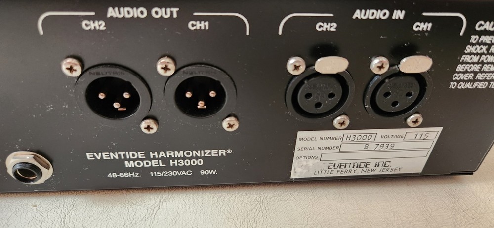 Eventide H3000B Dynamic Ultra Harmonizer - Broadcast Version