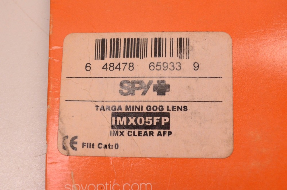 Spy IMX05FP Targa Mini Goggle Lens NOS