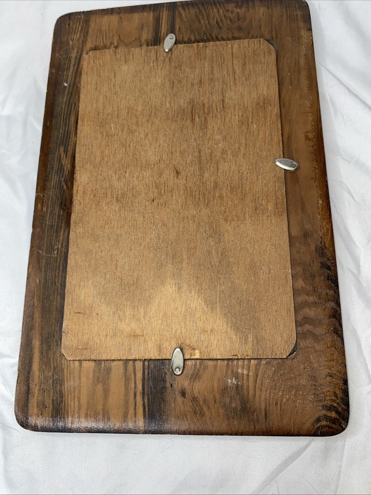 Vintage Wooden Mirror
