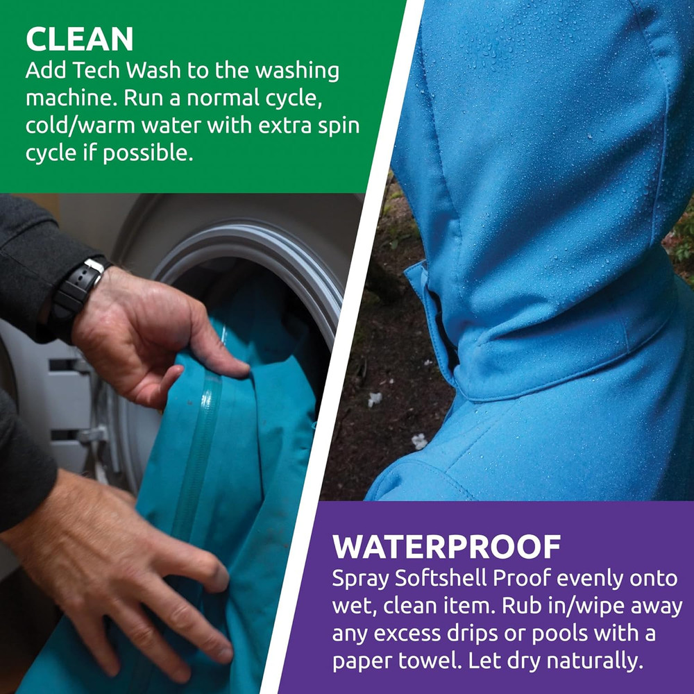 Nikwax Softshell Proof, Spray-On