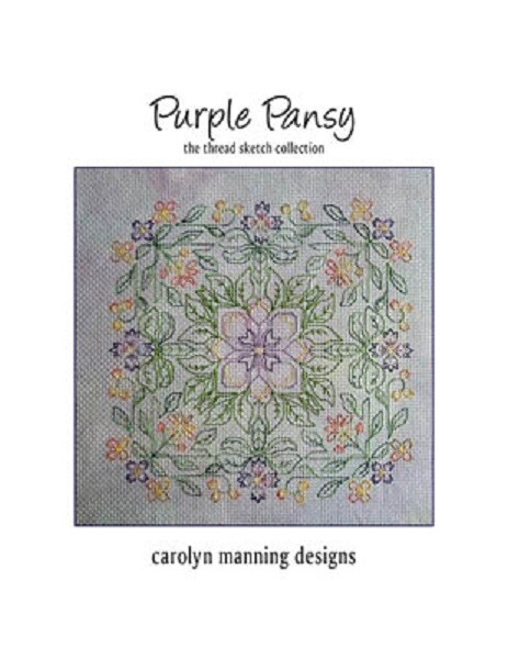 Purple Pansy~CM Designs