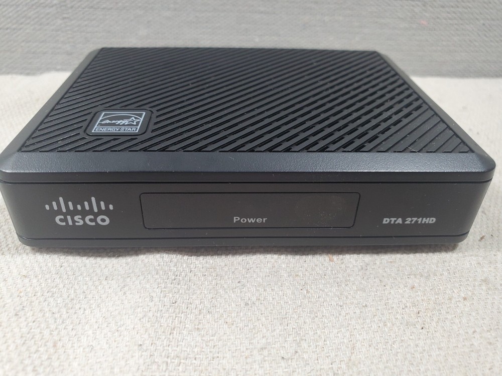 Cisco DTA 271HD Digital Transmitter Adapter TWC Converter Box & Power Supply