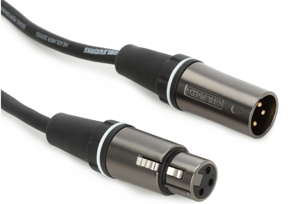 Gator Cableworks Headliner Series Microphone Cable - 6 foot (5-pack)