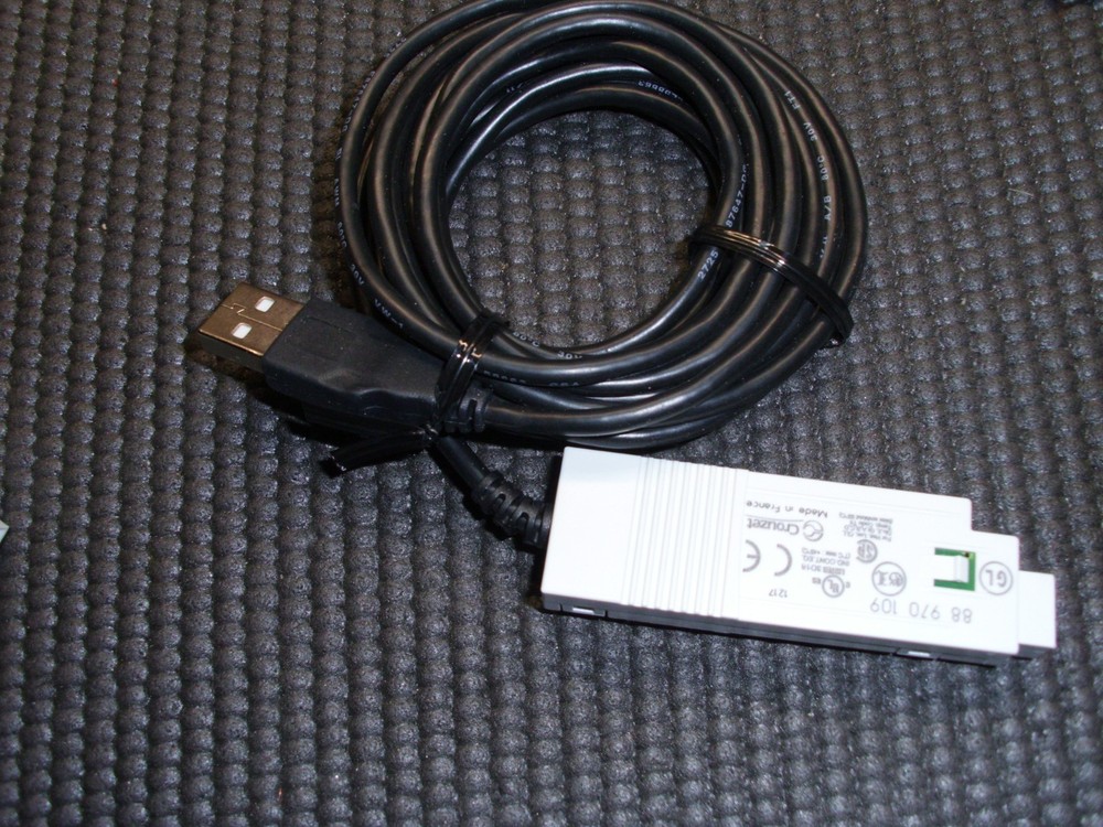 Crouzet 88 970 109 USB Programming Cable Millenium 3  88970109