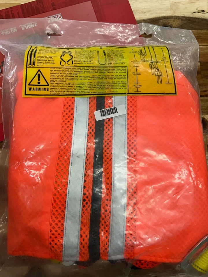 Gaurdian Fall Protection Harness Set- Large