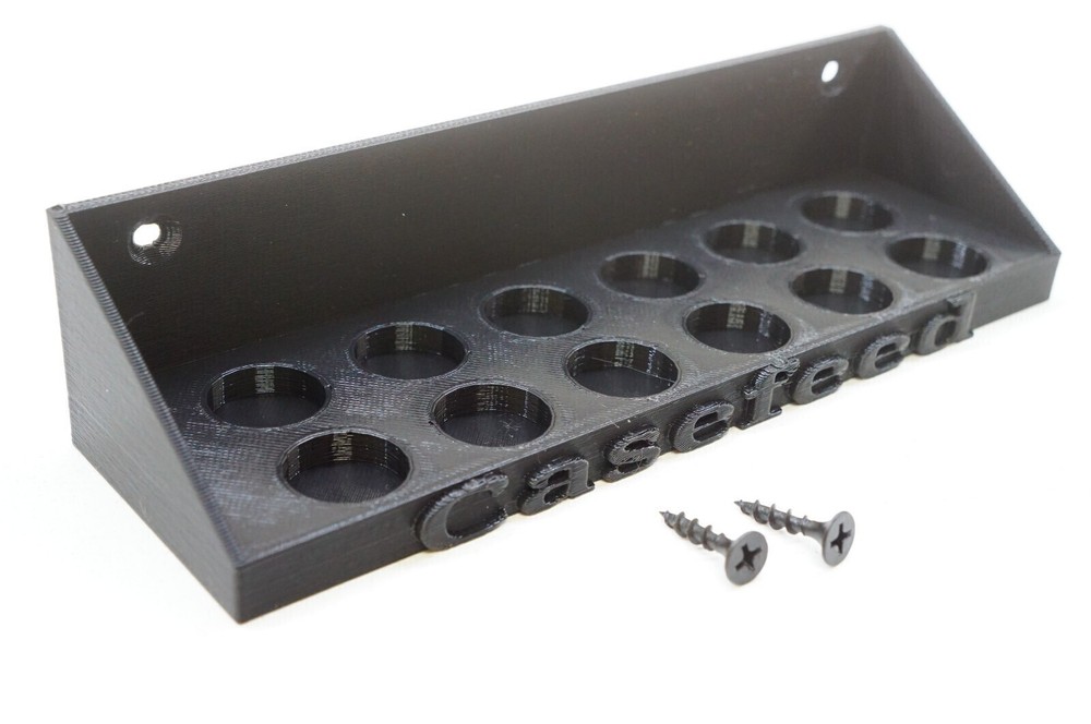 Casefeed Holder for Dillon XL 650 & 750 (Holds Threaded & Plastic) Wall Mount