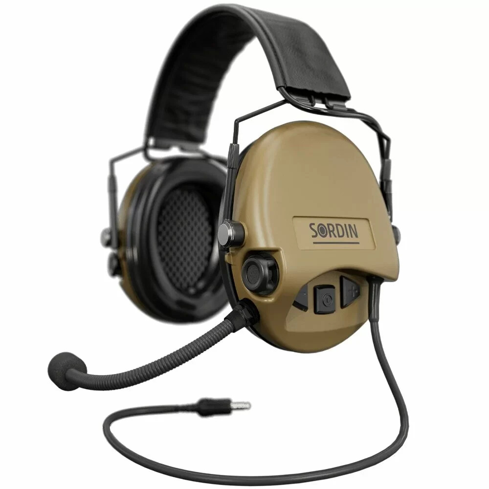 Sordin Supreme MIL CC Slim Communication Headset