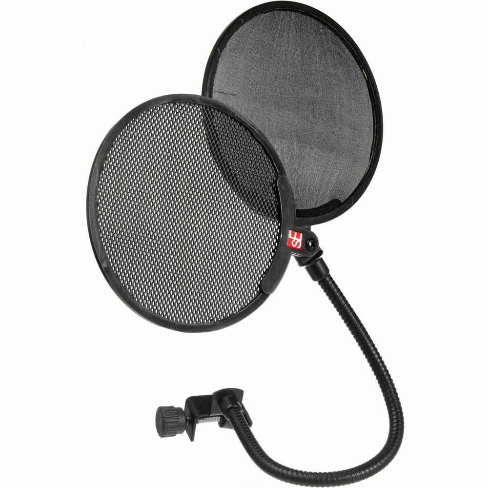 NEW sE Electronics DUAL-POP Dual Metal and Fabric Pop Filter