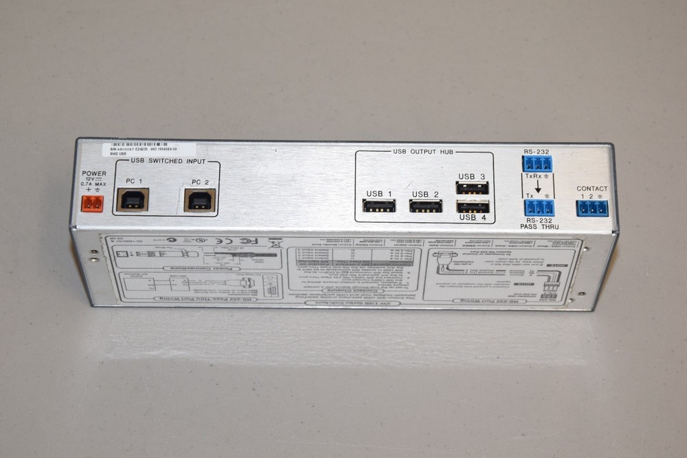 Extron SW 2 USB Switcher (Main unit only. Nothing else included)