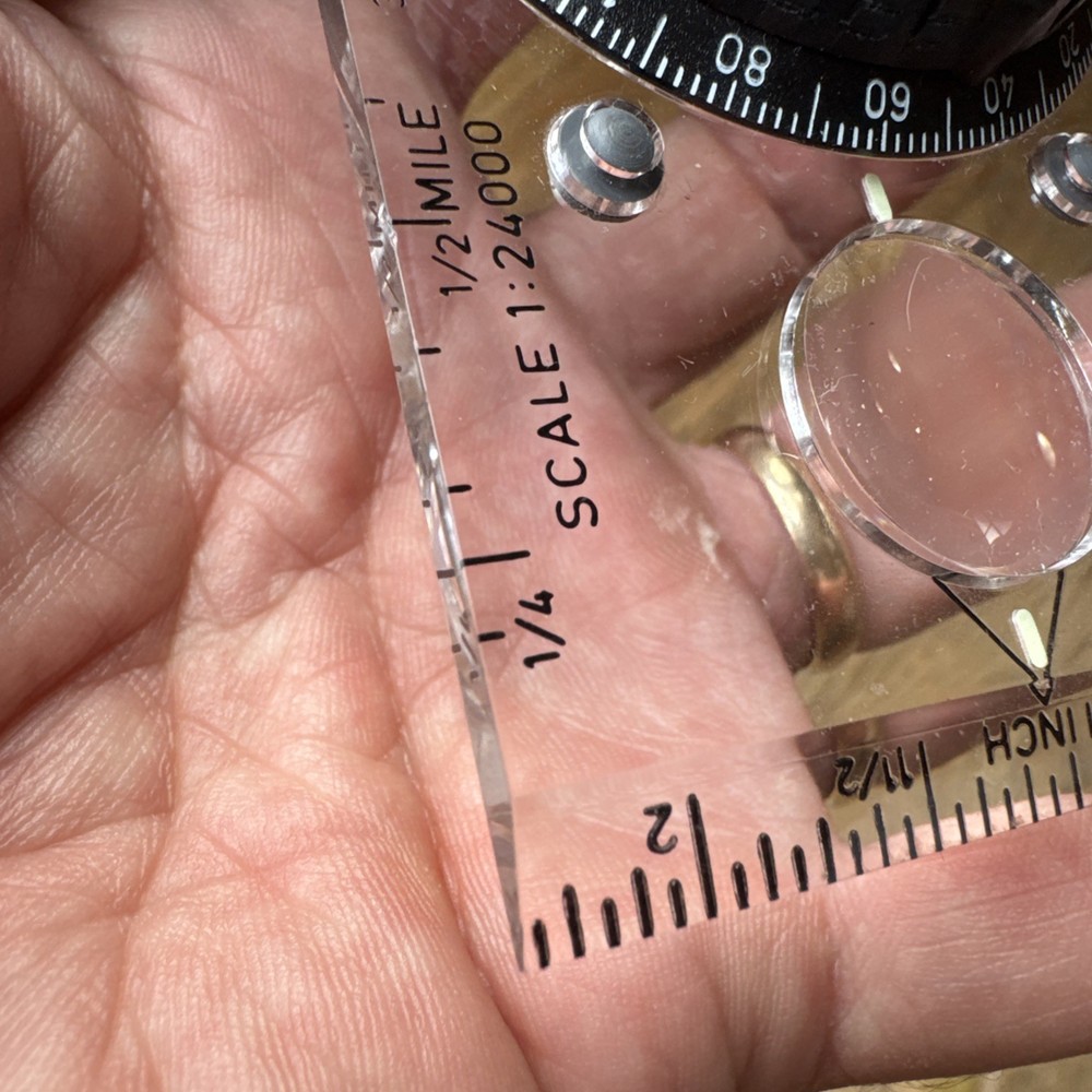 SILVA TYPE 17 BASEPLATE NAVIGATION COMPASS MADE IN SWEDEN RARE EXCELLENT COND