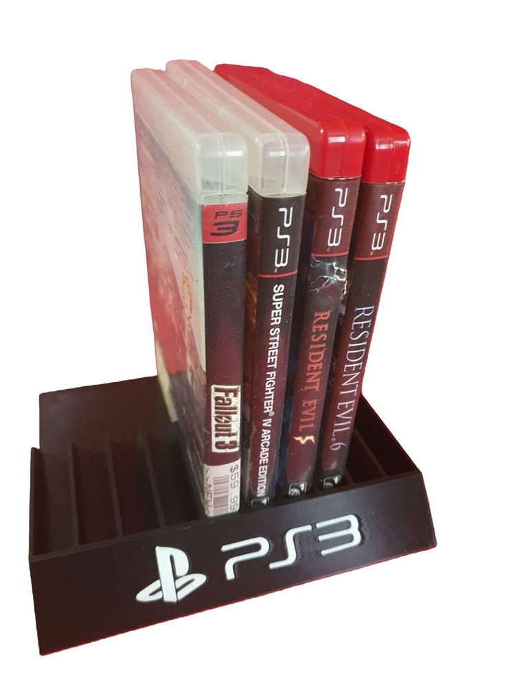 PlayStation 3 Game, Controller, Holder Display Case Holder PS3 PS2 Wall Mount